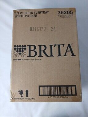 New Brita Everyday 10 Cup White Pitcher Water Filtration System
